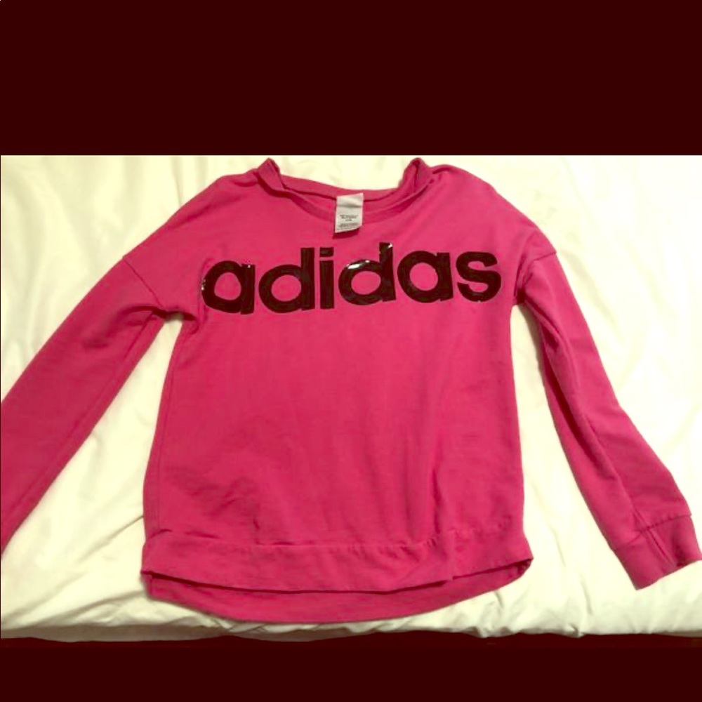 Girls XL size 14 Adidas Sweat Shirt